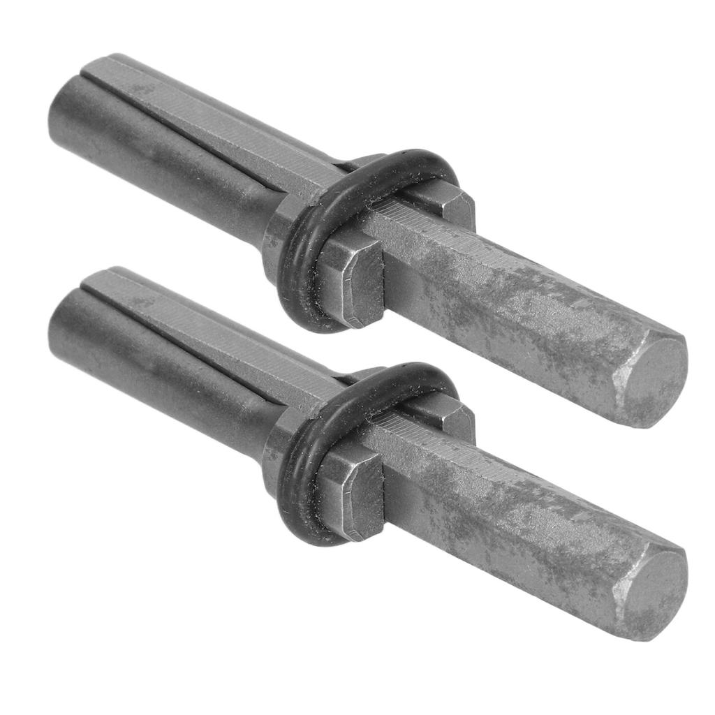 2PCS Heavy Duty Plug Wedges 14mm Stone Splitter High Speed Steel Rock Stone Splitter Splitting Tool