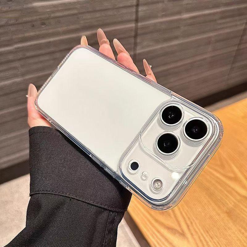 Transparent Space Case for IPhone 17 Pro Max, Apple 16e/17 Pro Soft Case, 17 Air Minimalist Design
