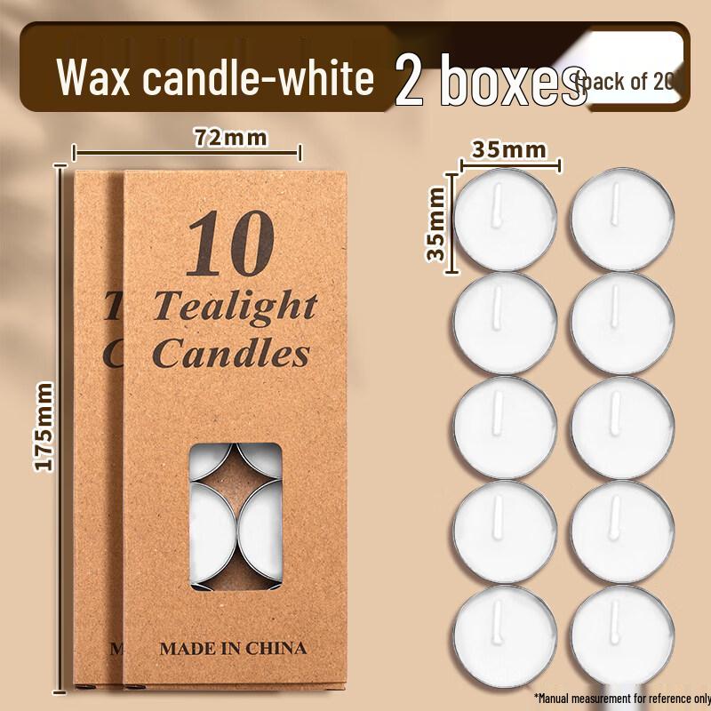 LIEI Natural Smokeless Tea Wax for Sealing Stamps