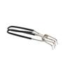 TreegoArt Multipurpose Stainless Steel Wire Tong Pakkad Kitchen Utensils Holder For Kitchen Use Wire Tong with Fine Plastic Grip - Pack Of 1