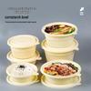 Degradable Round Takeaway Food Container
