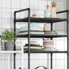 Multi-Layer Kitchen Rack Floor Stand Multi-Layer Household Microwave Stove Shelves Multi Scene Tool Pot Racks Kitchen Storage