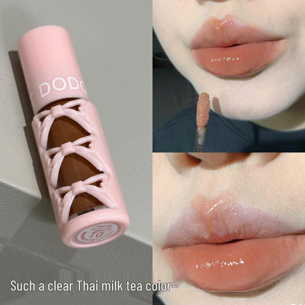 Toot Dodo Translucent Langanhaltender Feuchtigkeitsspendender Lipgloss - Feuchtigkeitsspendend, Wischfest und Erschwinglich für Frauen