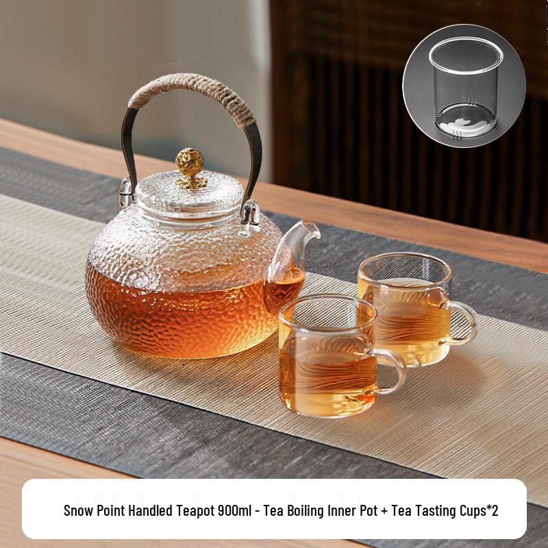 ZISIZ High-Temperature Resistant Glass Teapot
