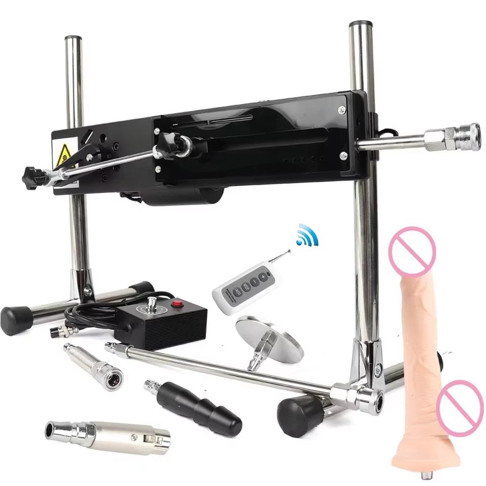 Newly Powerful Mute Automatic Sex Machine Pumping Gun for Adult, Distinctive Love Machine for Female Masturbation, Sex Toy