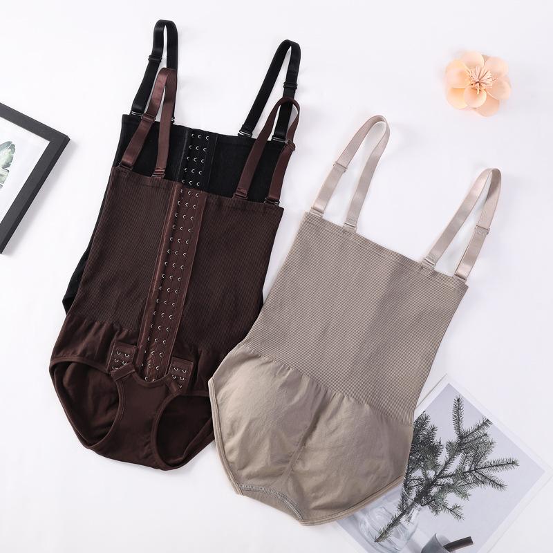 Women Shapewear Bodysuit High Waist Trainer Girdle Shorts Tummy Control Panties Body Shaper Butt Lifter Compression Underwear