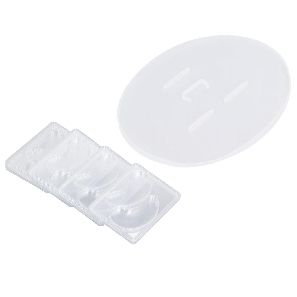 Facial Mask Mold Eye Patch Molds Silicone Reusable DIY Mask Maker Tools for Salon Home Use