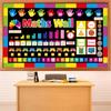 Math Number Kindergarten Bulletin Board Set Back To School Classroom Decorations Nursery Math Poster Geometric Math Number Teaching Cutouts Signs for