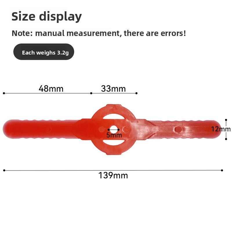 One line lawn mower plastic blade garden mowing blade lawn mowing plastic lawn mower accessories