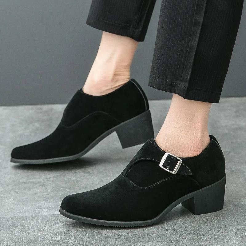 

2024 новые повседневные туфли на одну ногу в британском стиле, деловая официальная одежда, простые ленивые деловые ретро-повседневные модные туфли 37 чёрный