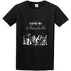 LCKDSKKMHM Herren T-Shirt Genesis A Trick of The Tail Band Album Cover Art S-3XL Schwarz XS