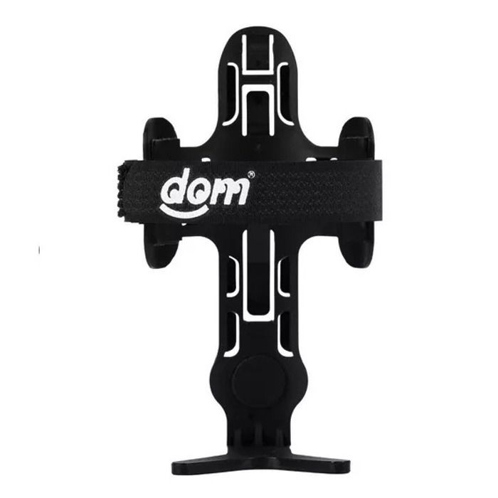Porte-bidon - DOM - Monkii Cage L - Ajustable - Compatible Avec Bouteilles 1,5L - Noir