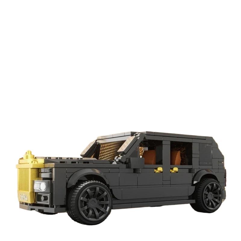 Non-Toxic 409Pcs Luxury Sedan Building Blocks Suv Car Model Vehicle Bricks Creative Desktop Ornaments Display Kids Diy Toys Holiday Gifts