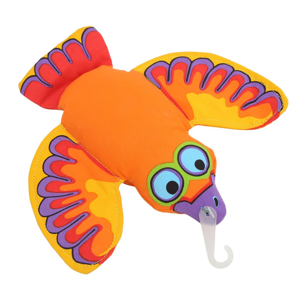 Bird Shaped Squeaky Dog Toy Dog Chew Toy Tooth Cleaning Toy with Squeak for Medium Sized Dog