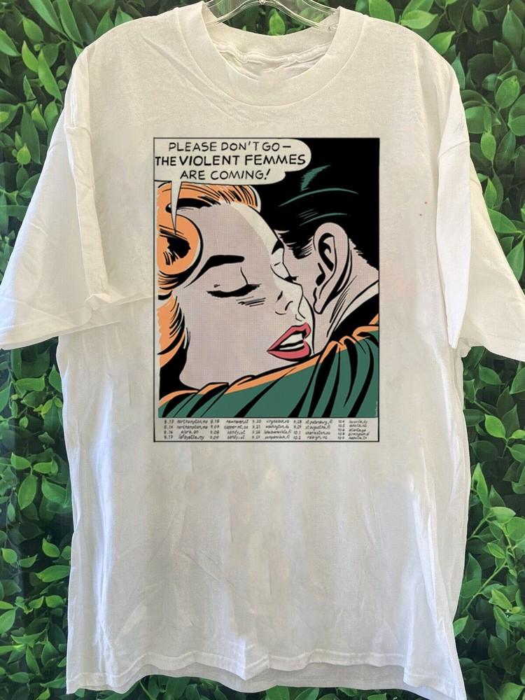 

Rare! Violent Femmes Band Cotton Shirt Unisex Concert S to 5XL Unisex T-Shirt L