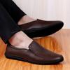 Men All Season Shoes Leather Comfortable Lightweight Comfortable Wear For Daily Use Durable Material With Good Quality