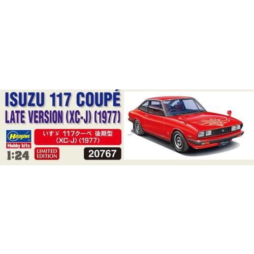Hasegawa 1/24 Scale Isuzu 117 Coupe Late Model (XC-J) 1977 Plastic Model Kit 20767 (Car)