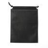 One-piece String Non-woven Pouch 30p Set (15x20cm) (black)