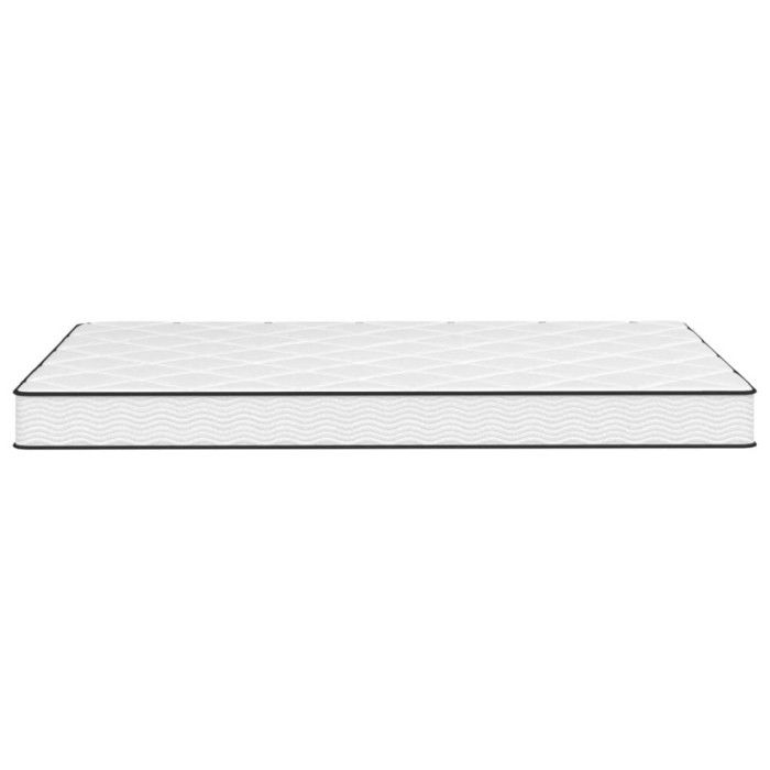 VidaXL Matelas en mousse moyennement doux 120x200 cm 373034