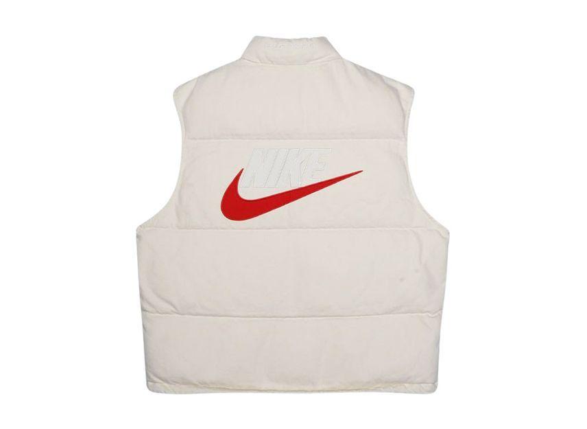 Supreme Nike Denim Puffer Vest Natural