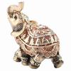 Resin Golden Elephant Figurine Gold Lucky Elephant Decoration  Reception Decoration