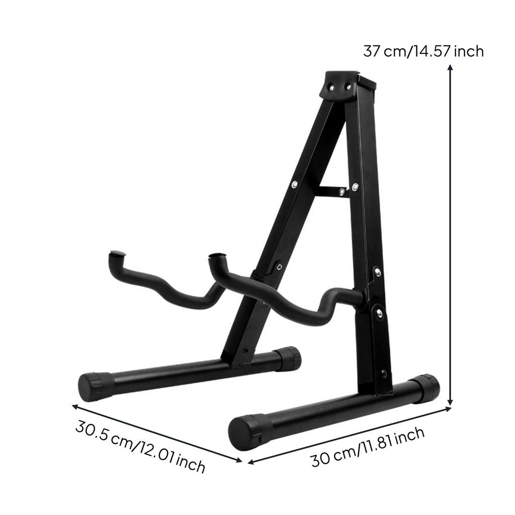 A-Shaped Guitar Stand Portable Folding Space-Saving Foldable