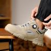 New Rotating Button Men Boots Anti-smash Anti Puncture Safety Shoes Men Work Boots Steel Toe Shoes Security Indestructible Shoes