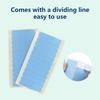 60Pcs Hair Extension Tape Tabs Scraper Replacement Double Sided Adhesive Strong Waterproof Traceless For Extension Toupee