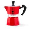 Italian Coffee Maker - BIALETTI - La Mokina - All Hobs Except Induction - 1 Cup - 40 Ml - Red