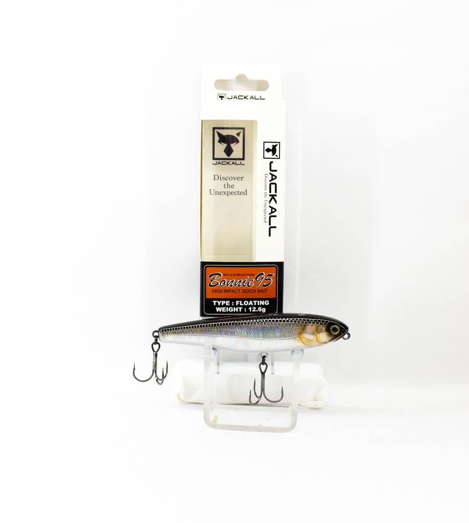 Jackall Bonnie 95 Floating Lure HL Silver & Black (4483)