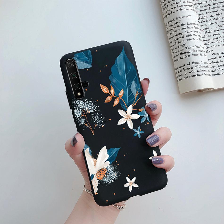 For Honor 20 Case Cartoons Love Heart TPU Funda For Huawei Honor 20 Pro Lite YAL-L21 YAL-L41 20S MAR-LX1H Back Cover Phone Case