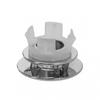 33*11.8mm Hole Overflow Cover ABS Bathroom Basin Silver