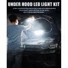 Under Hood Light Under Hood Led Light Kit for Car Engine Bay Led Light Kit Car Hood Work Lights Pection Lights with Automatic On/Off, Universal Fits