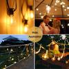 Plastic Bulbs G40 LED Globe String Lights Shatterproof Design Wide Voltage Output Outdoor String Lights G40 Globe Shape