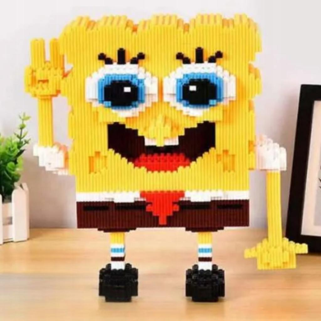 Spongebob Buildable Construction Brick Set 5860 Pcs.