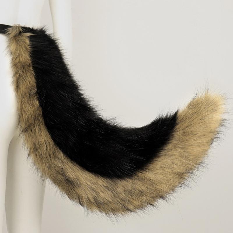 Wolf Dog Dress up Costume Halloween Animal Costume Animal Ears Headband, Animal Tail, for Girl Cosplay Halloween Party