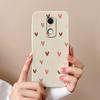 For Redmi Note 5 7 7S 8 9 9S 9T 10 10S 10T K80 Pro Max Plus Phone Cases Fashion Love Heart Pattern Liquid Silicone Protective Covers For Redmi Housing