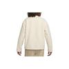 Nike Sportswear Tech Pack Solid Color Crew Neck Casual Fleece Jacket Men Jackets Beach-White FB7411-126