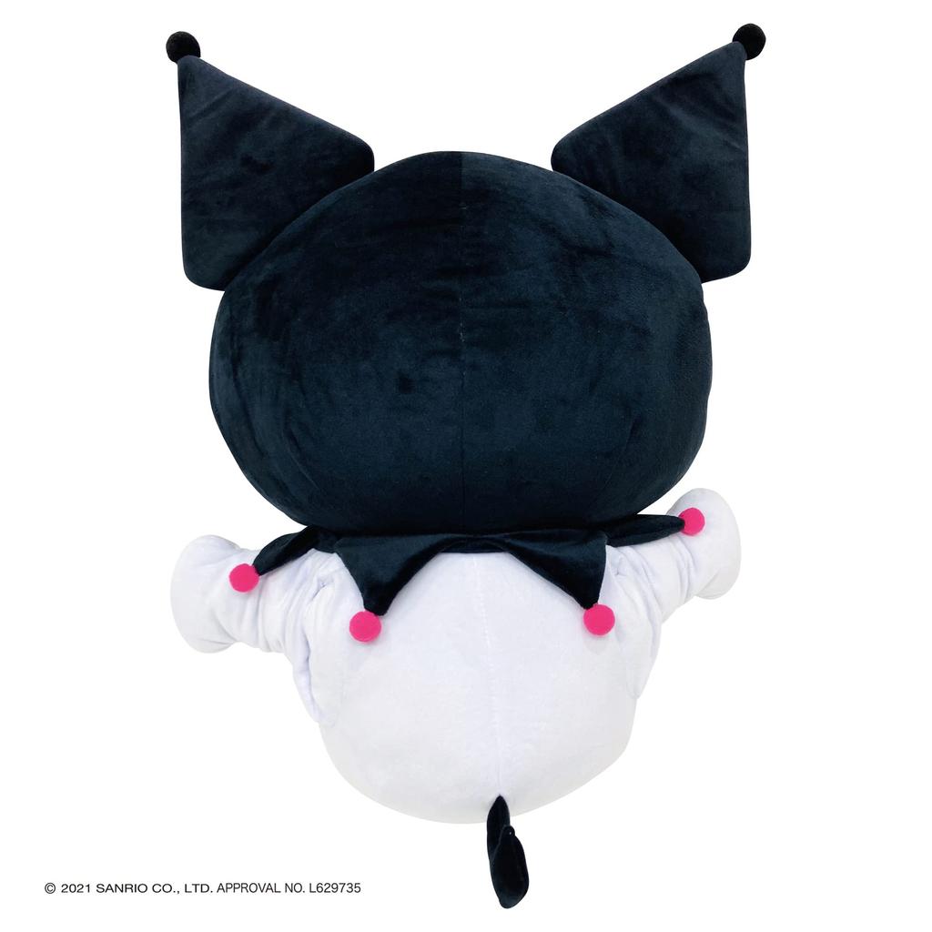 MORIPiLO Morishita Body Pillow for Children and Adults Black 45cm Fluffy Material Stuffed Cushion Character Goods with Puppet Sanrio 4620797