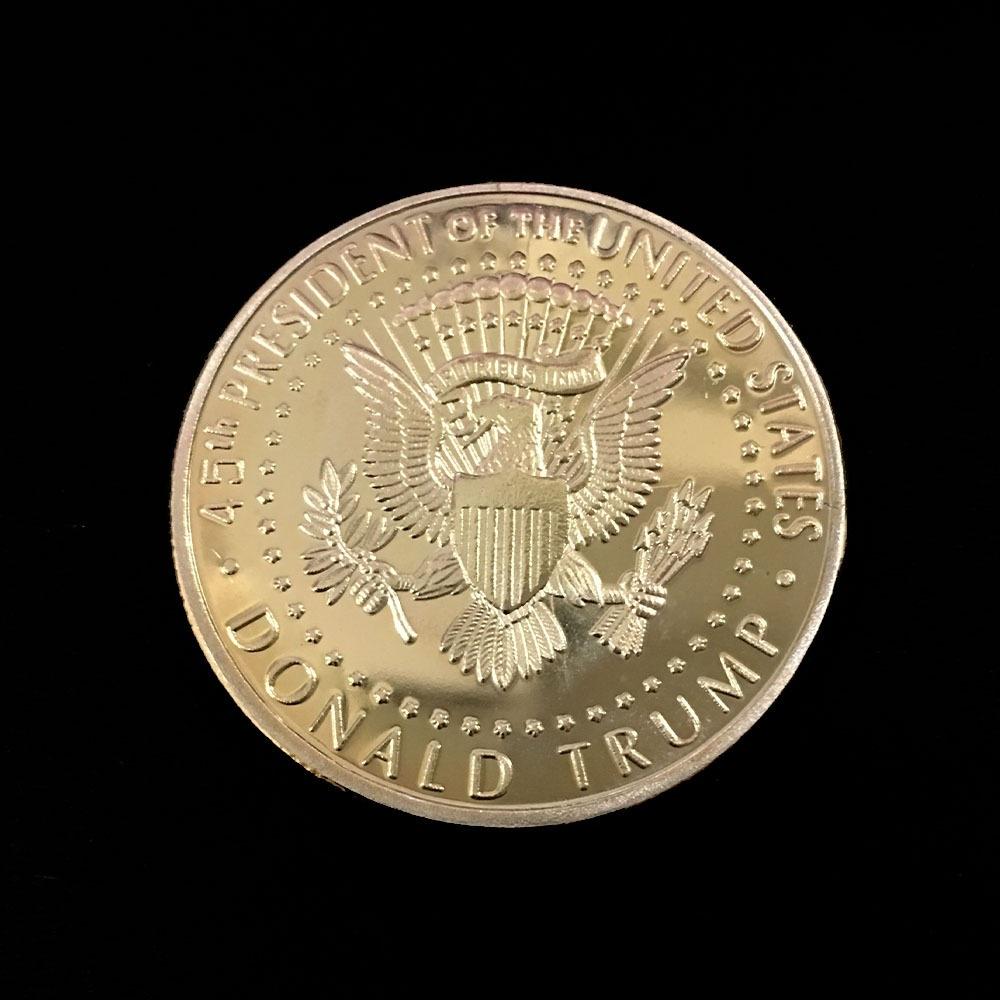 Trump 2020 Coins Keep America Great President Eagle Coin Donald Trump Election Collection Souvenir