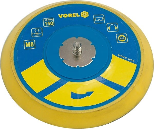 Vorel Disc 150Mm M8 Thread For Pneumatic Grinder (81114) 81115