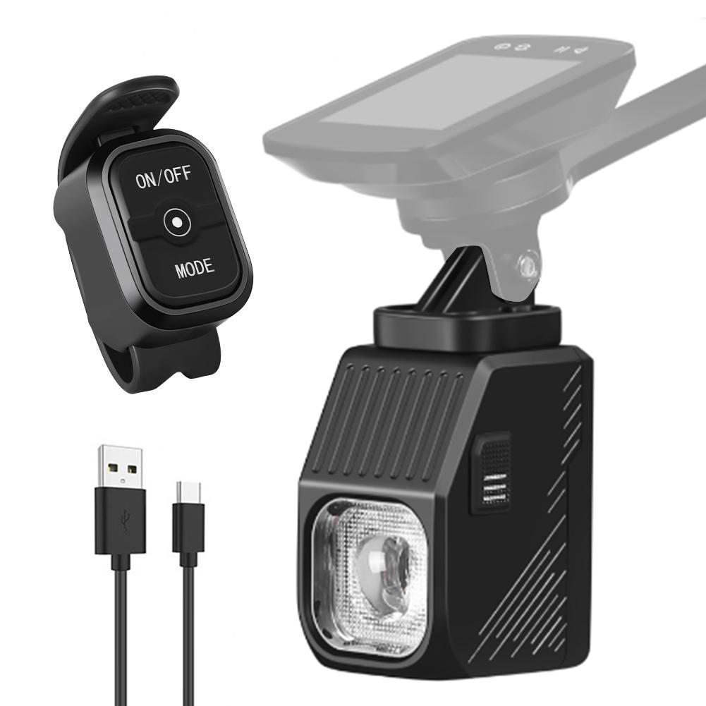 1000 Lumens LED Bicycle Headlight Suspension Mount Wireless Control High Brightness Night Riding Safety Lights Portable Headlamp