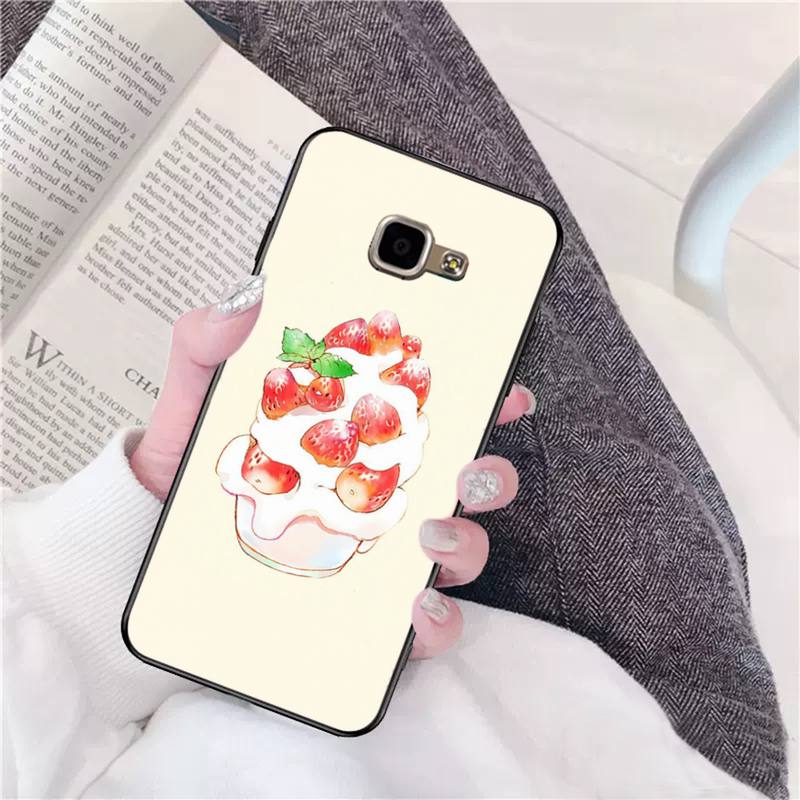 

Чехол для телефона с иллюстрацией торта для Samsung Galaxy A51 A50 A71 A21s A31 A41 A10 A20 A70 A30 A22 A02s A13 A53 5G Cover Coque Samsung A02 M02