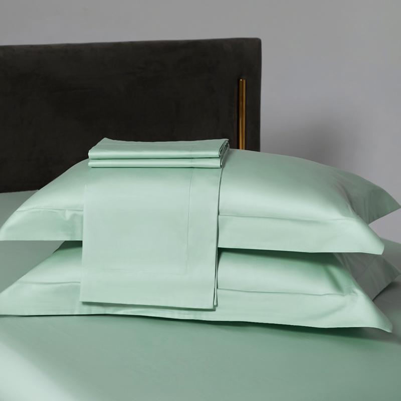 Premium Long-Staple Cotton Pillowcase Set - 100% Pure Cotton, Solid Color, 48x74cm (2-Pack)