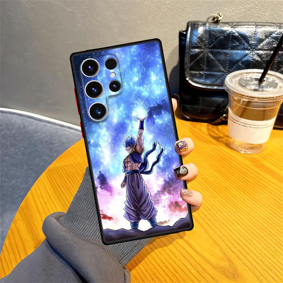 

Dragon Ball Space Goku Back Phone Cover Case for Samsung Galaxy S25 Edge S21 S9 S22 Plus S20 S10 S23 Ultra S24 FE Galaxy S21+ 5G
