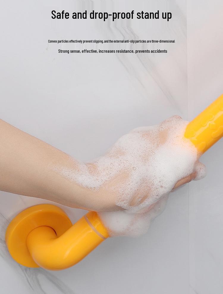 Stainless Steel Bathroom Handrail for Disabled, Elderly, and Pregnant Women