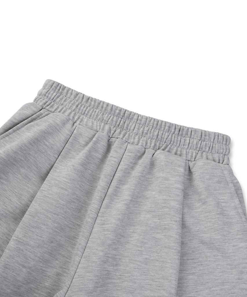 Descheuis Lightweight One-Pleat Bermuda Sweatpants Grey