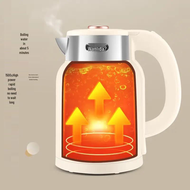 Wanlida 2.5L Electric Kettle: Large Capacity, Constant Temperature, Ideal for Home and Gifting