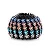 Hair Headwear Rhinestone Hair Fold Wrap Crystal Hair Bun Maker Bird Nest Hair Claw Ponytail Clamps