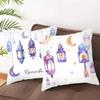 Eid Mubarak Pillowcase Moon Star Lantern Pillowcase Decoration